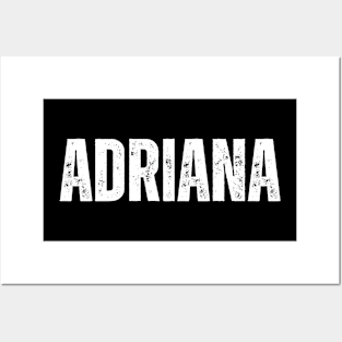 Adriana Name Gift Birthday Holiday Anniversary Posters and Art